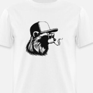 Raccoon Mullet Trucker Hat